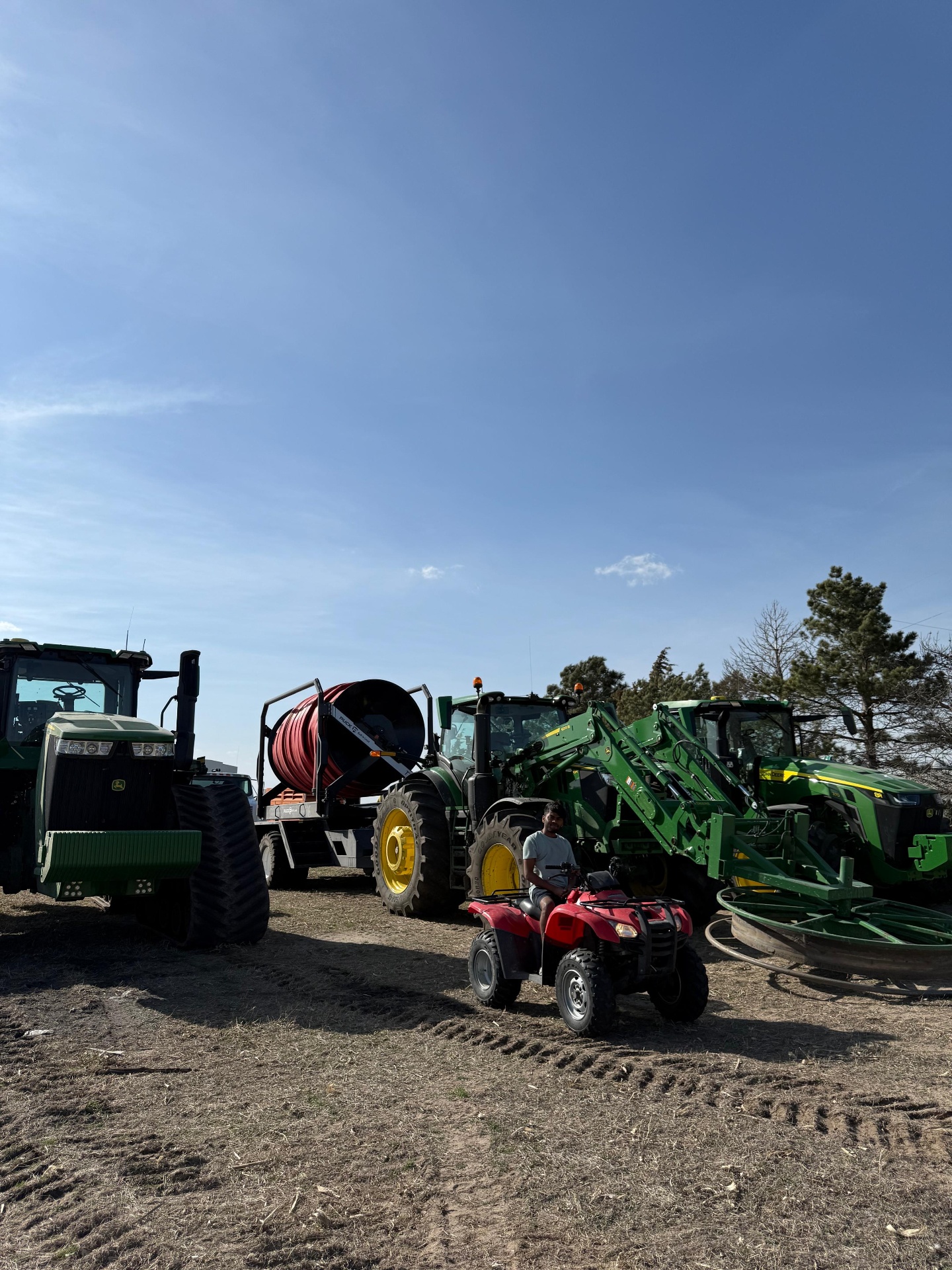 Agrilivex Global student on an overseas farm placement